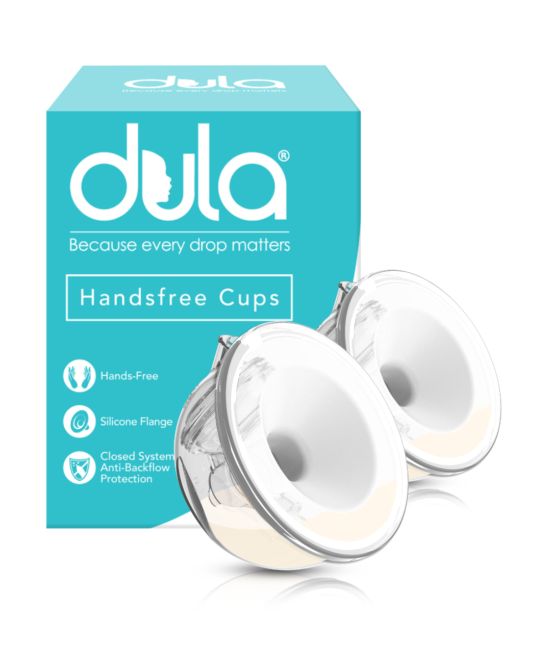 Silicone 24mm Handsfree Cups for Breastpumps Medela Spectra Ameda