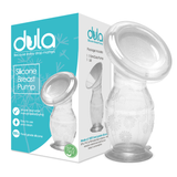 Silicone Manual Breast Pump with Lid
